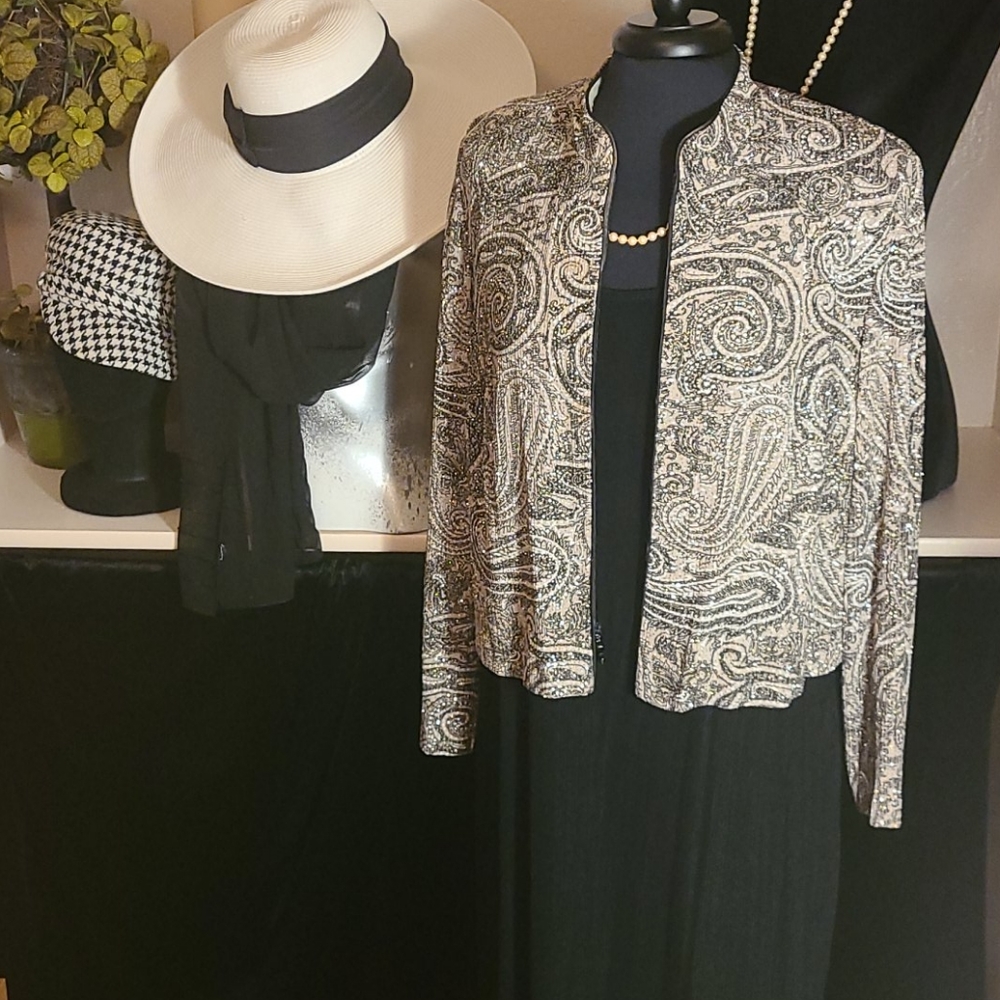 Alex Evening Dress w/Jacket size 18WP